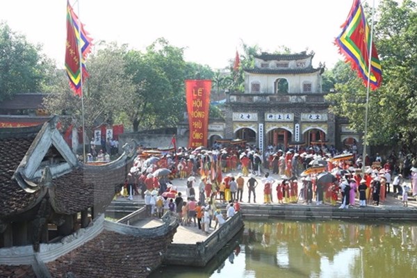 Lễ hội Gióng truyền thống tại xã Phù Đổng Huyện Gia Lâm